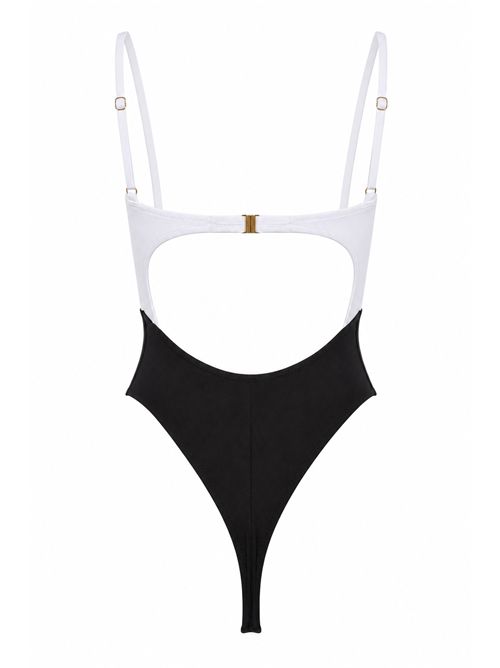 Costume in lycra con logo Elisabetta Franchi | CS02M61E2309